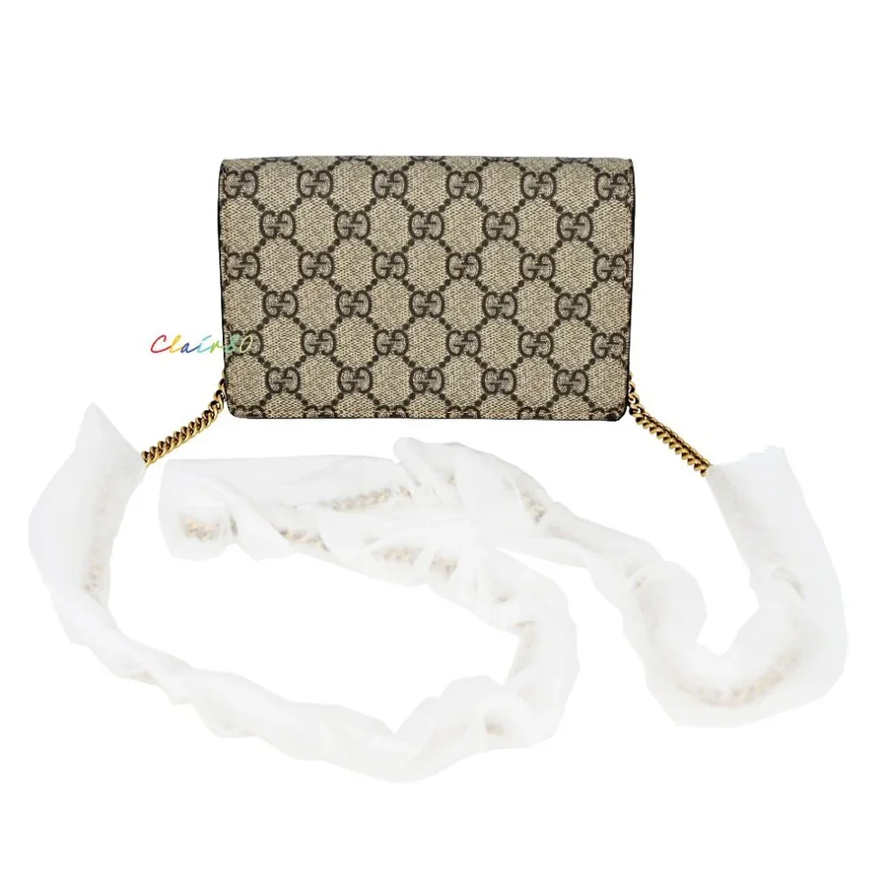 Gucci 481291 GG Supreme Mini Bag With Cherries - Picture 3 of 10